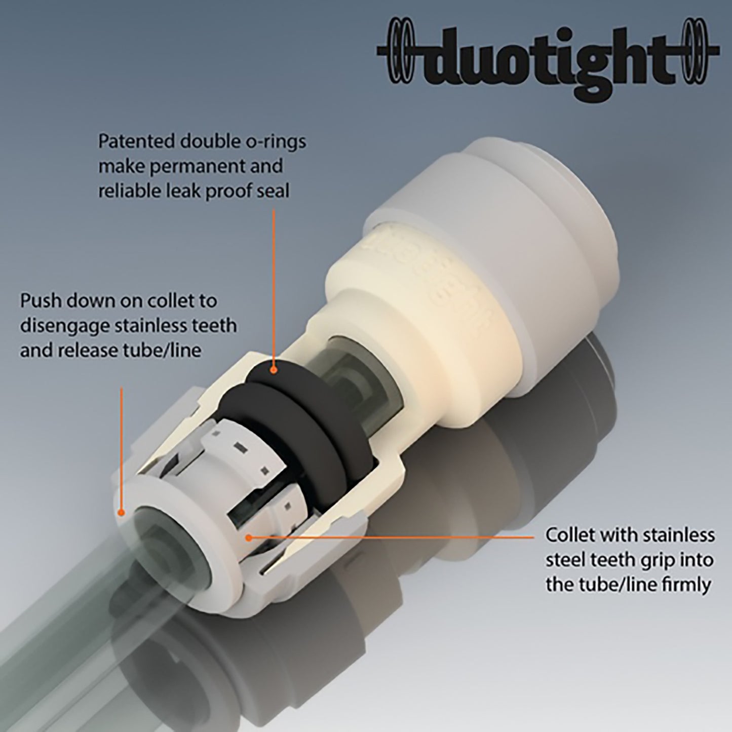 Duotight - 8mm (5/16) In-Line Ball Valve