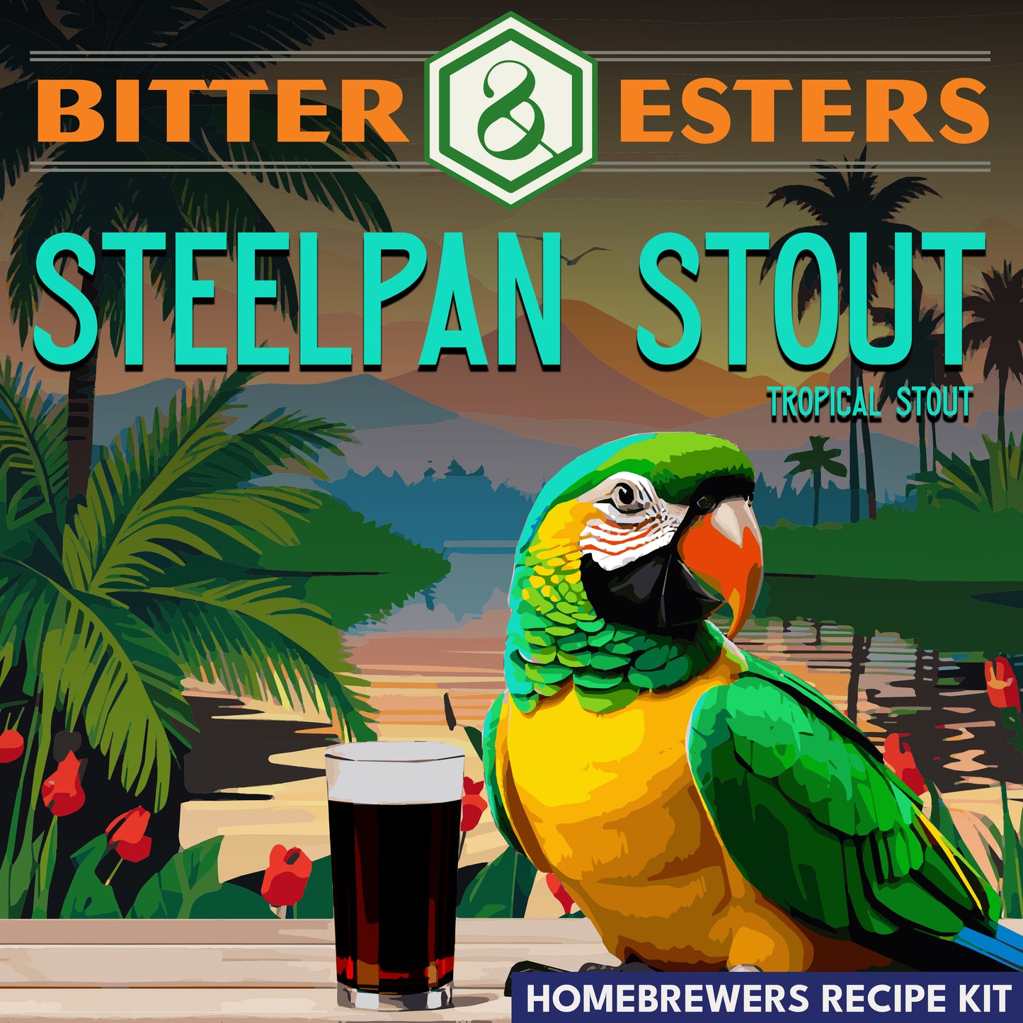 Steelpan Stout - Tropical Stout - Homebrewers Recipe Kit