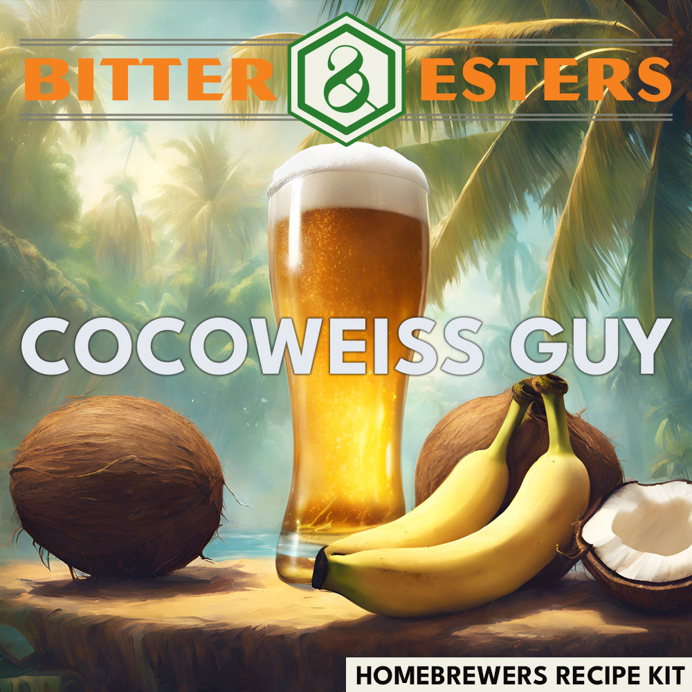 Cocoweiss Guy - Hefeweiss with Coconut - Homebrewers Recipe Kit