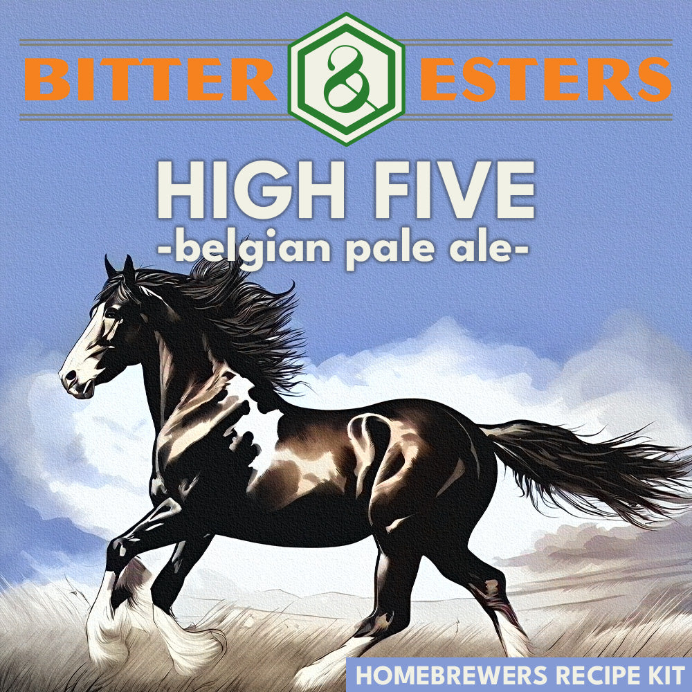 High Five Belgian Pale Ale - Homebrewers Recipe Kit