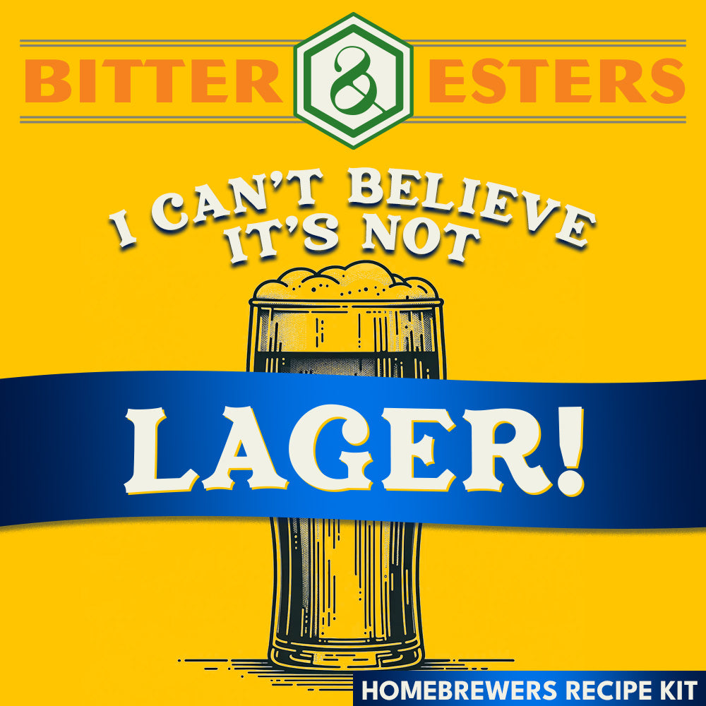 I Can't Believe It's Not Lager - Homebrewers Recipe Kit