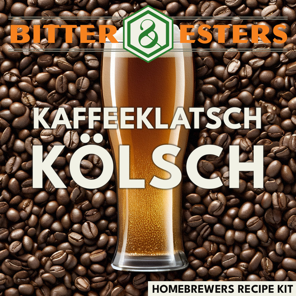 Kaffeeklatsch Kölsch - Kolsch with Coffee - Homebrewers Recipe Kit