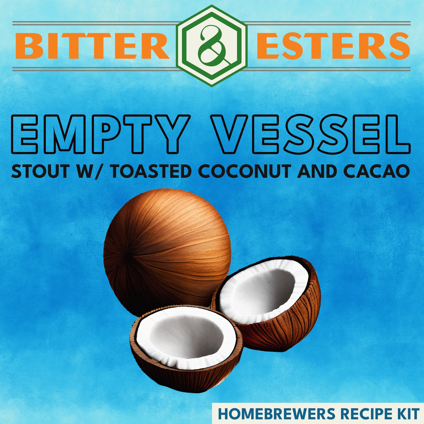 Empty Vessel Coconut And Cacao Stout Recipe - Homebrewers Recipe Kit