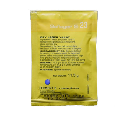 Saflager S-23 Dry Lager Yeast-Yeast