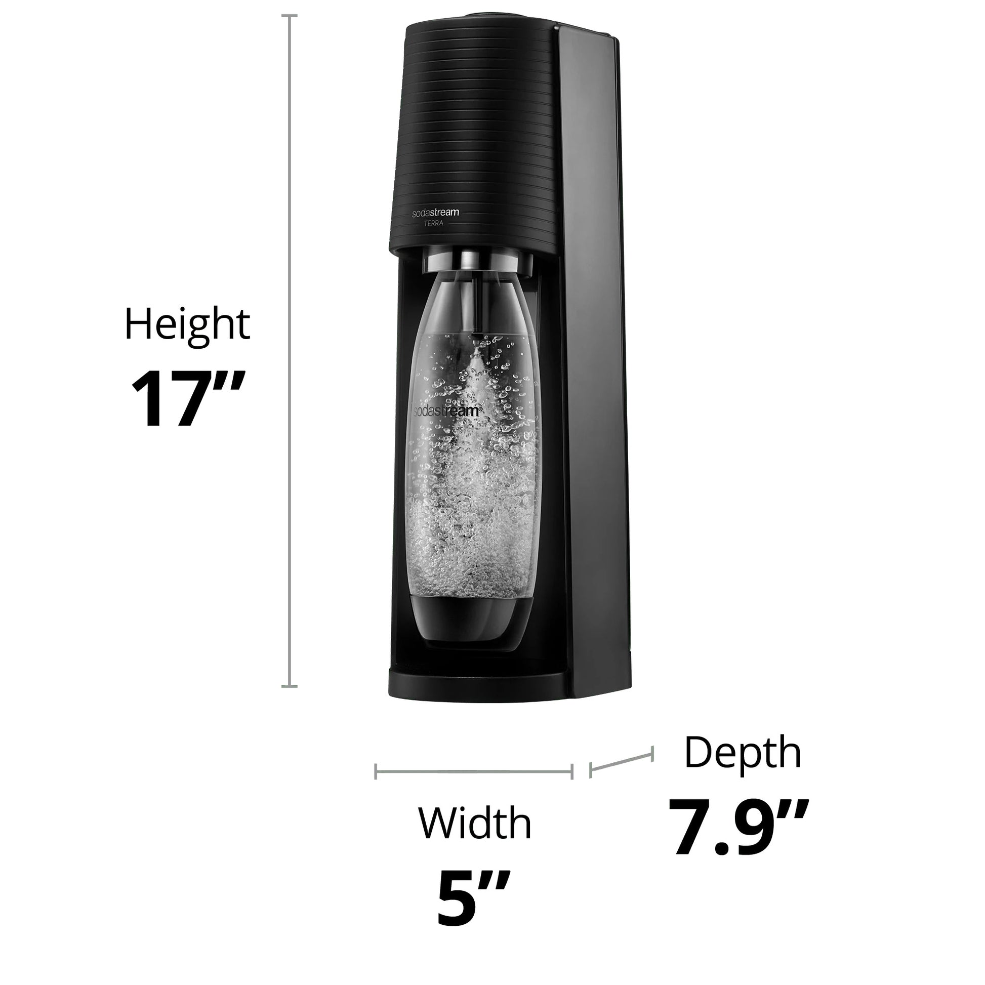 SodaStream -TERRA  Starter Kit (Black)