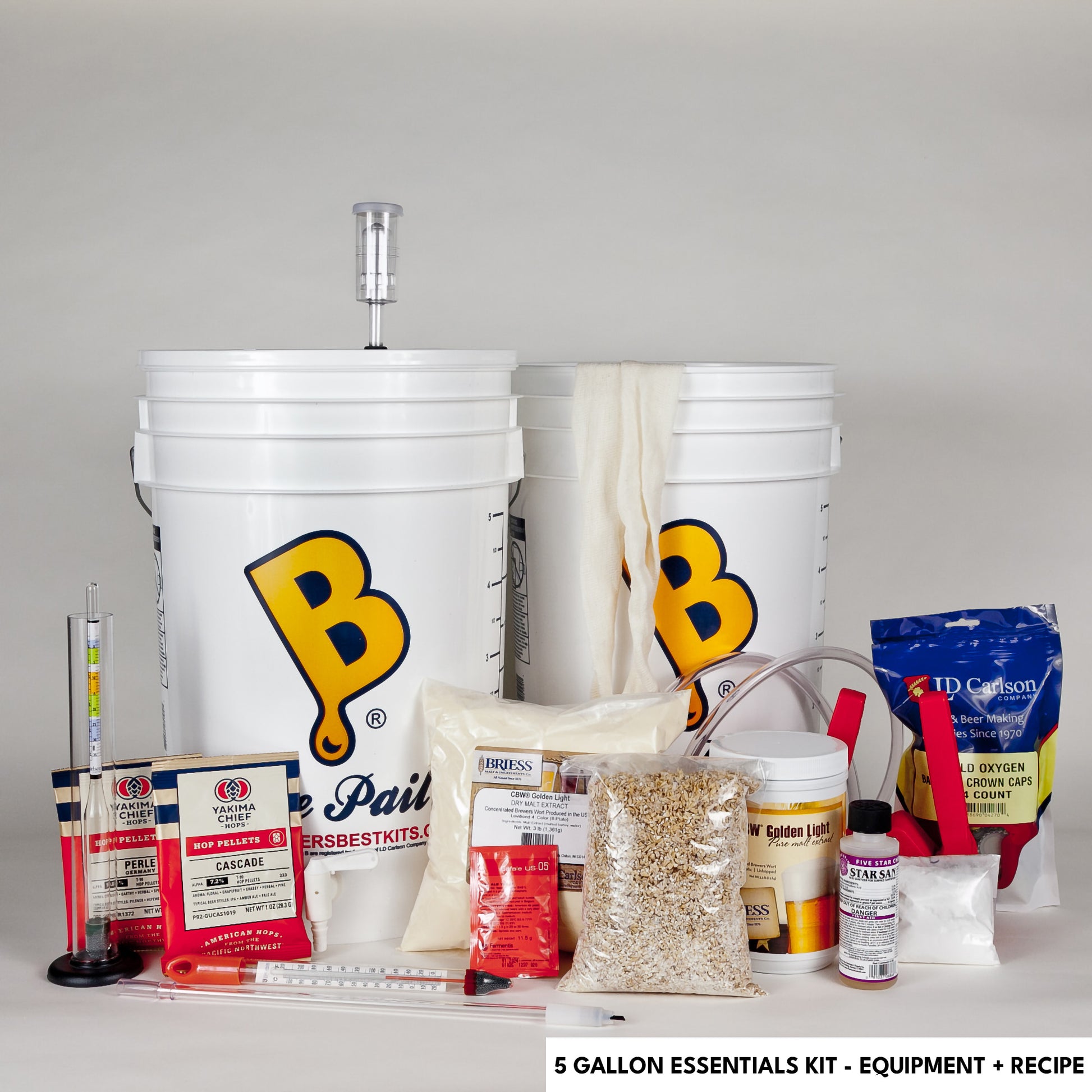 5 Gallon Essentials Kits - Equipment + Recipe