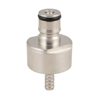CarbaCap Carbonator Cap (Stainless Steel with 5/16" Barb)-Kegging Hardware-Bitter & Esters