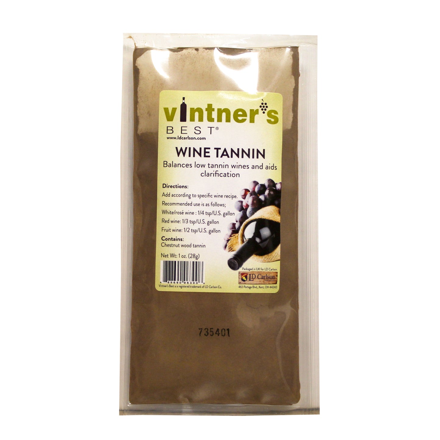Wine Tannin - 1 oz.