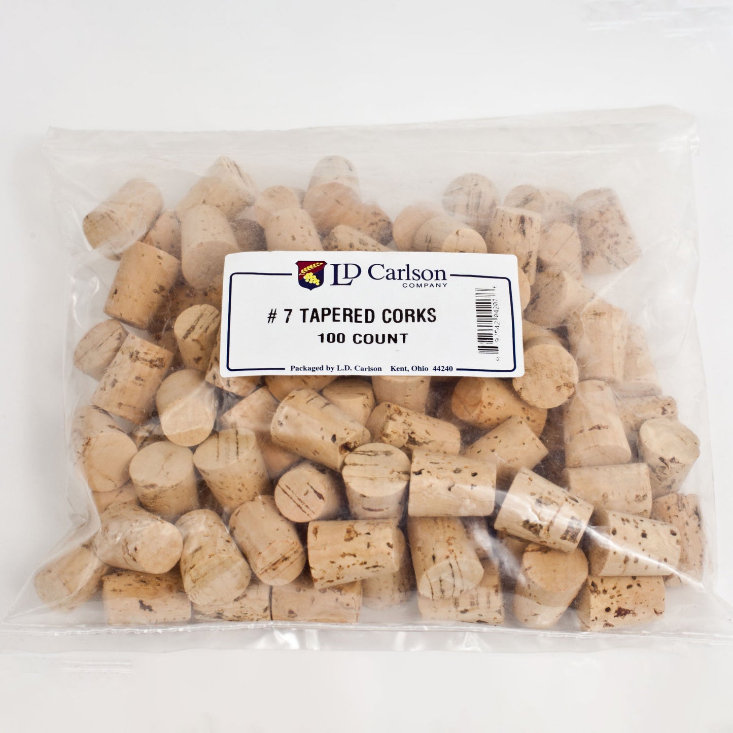 Tapered corks #7 (100/bag)