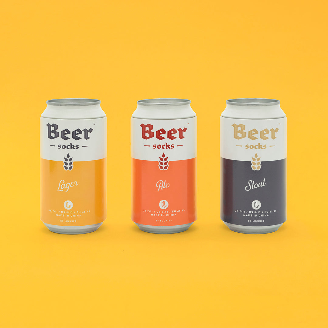 Beer Can Socks-Gifts