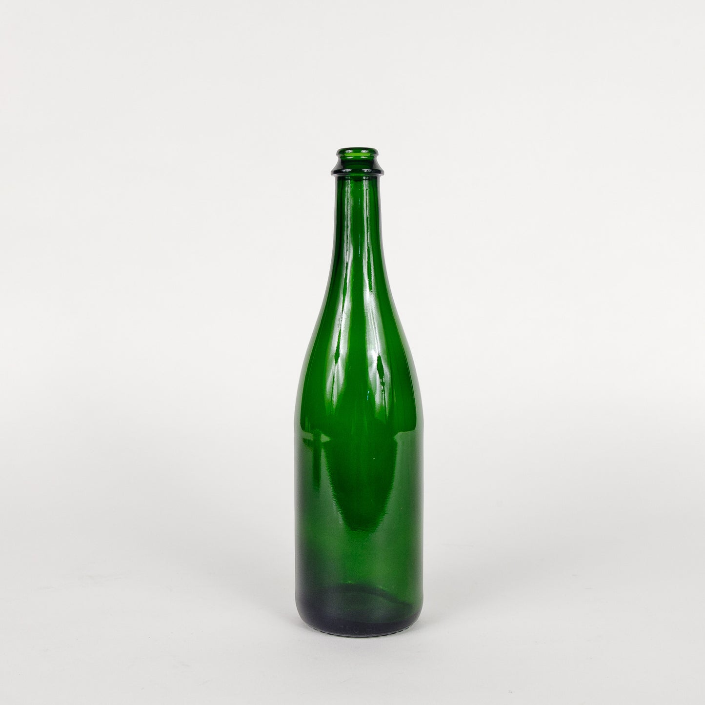 Champagne Bottle - Green - 750 mL - Single
