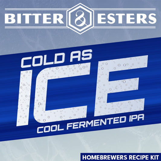 Cold As Ice Cold Fermented IPA - Homebrewers Recipe Kit