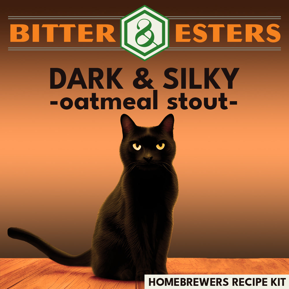 Dark & Silky - Oatmeal Stout - Homebrewers Recipe Kit