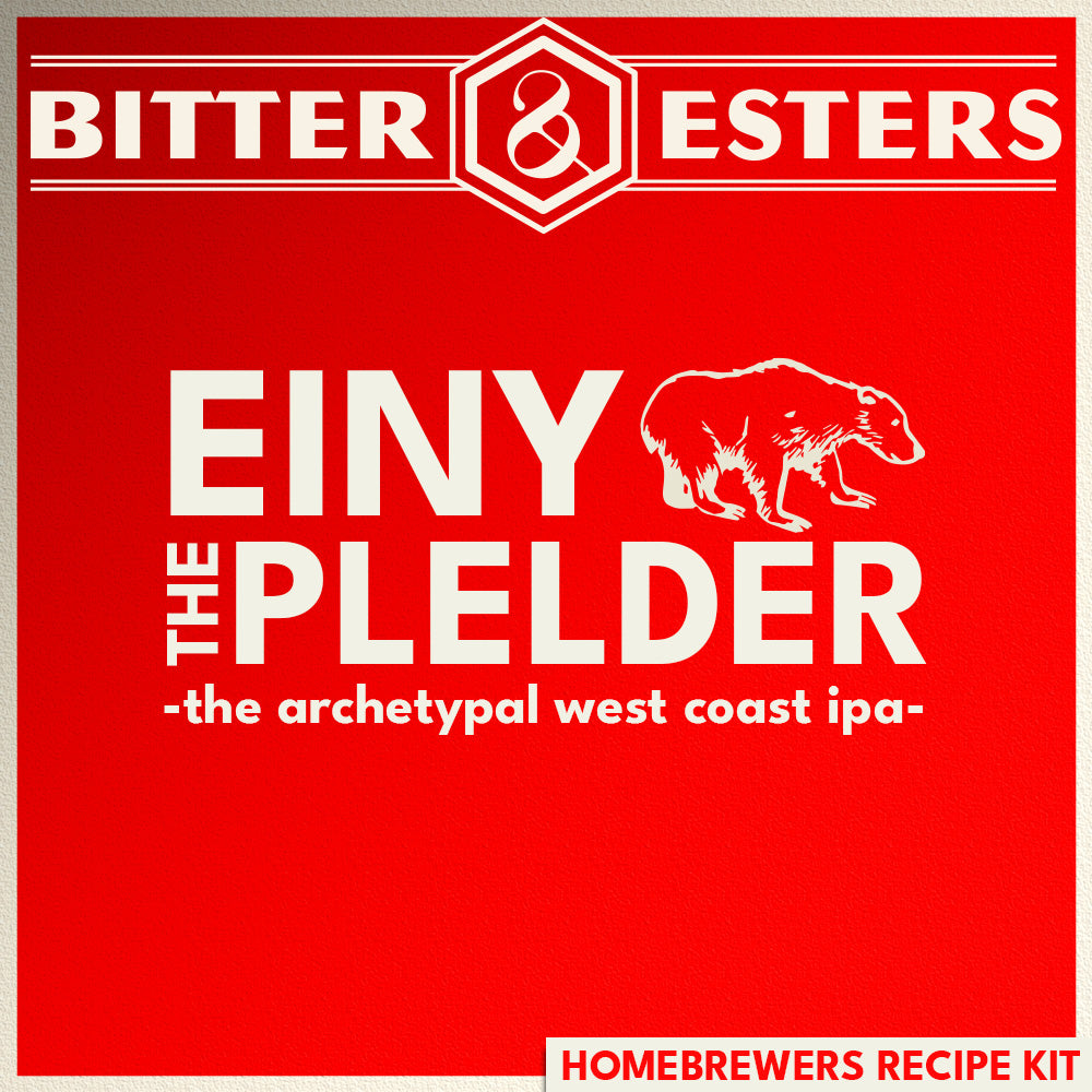 Einy The Plelder - The Archetypal West Coast IPA - Homebrewers Recipe Kit