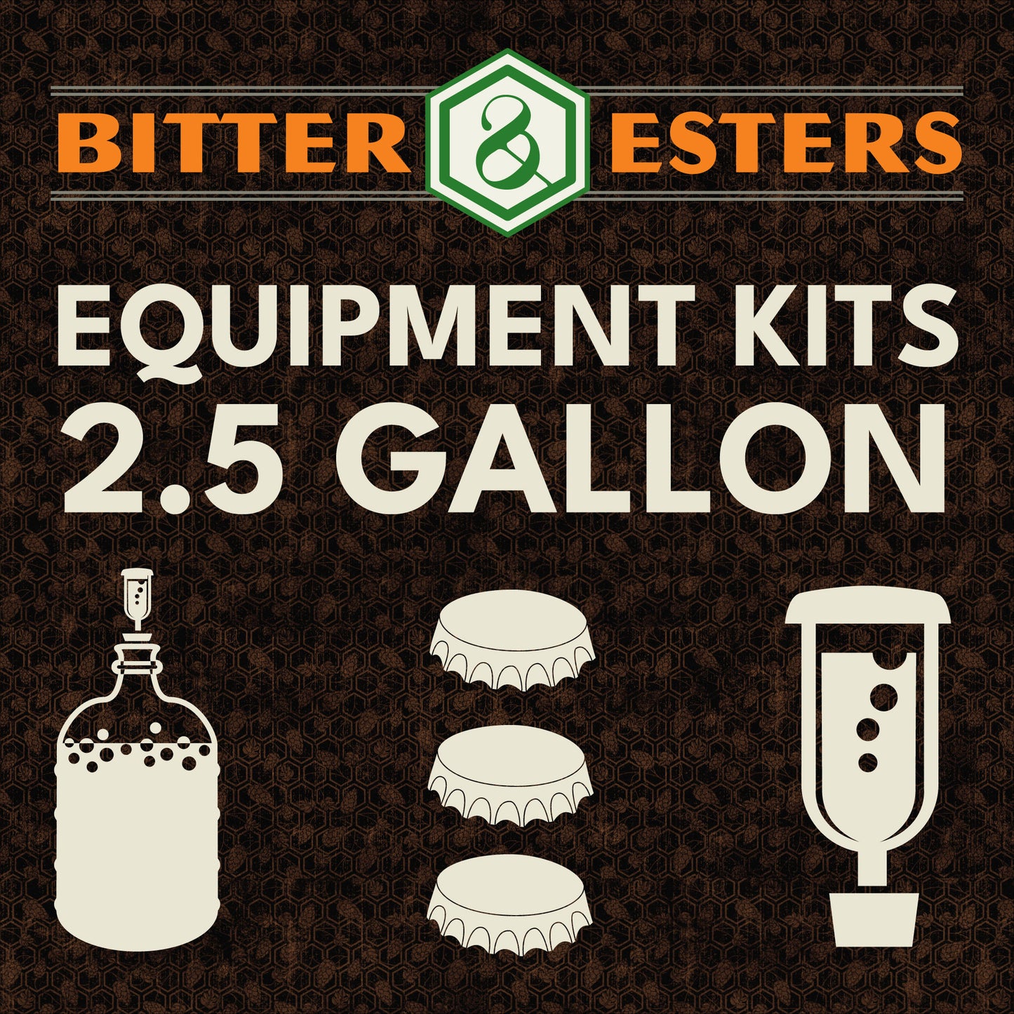 Brewing Essentials Kit - 2.5 Gallon-Bitter & Esters-Bitter & Esters