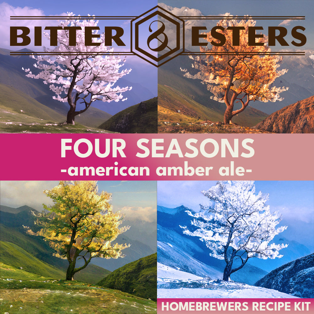 Four Seasons Amber Ale - 1 Gallon Homebrewers Recipe Kit