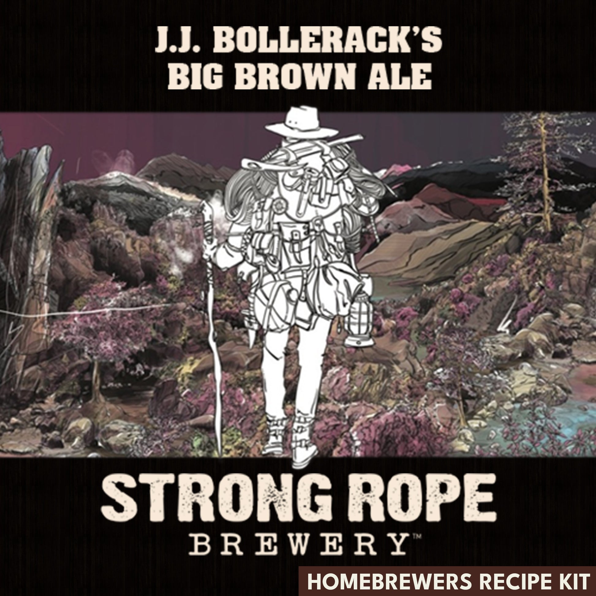 J.J. Bolleracks Big Brown Ale - Strong Rope Brewery - NYC Brewery Series - Homebrewers Recipe Kit