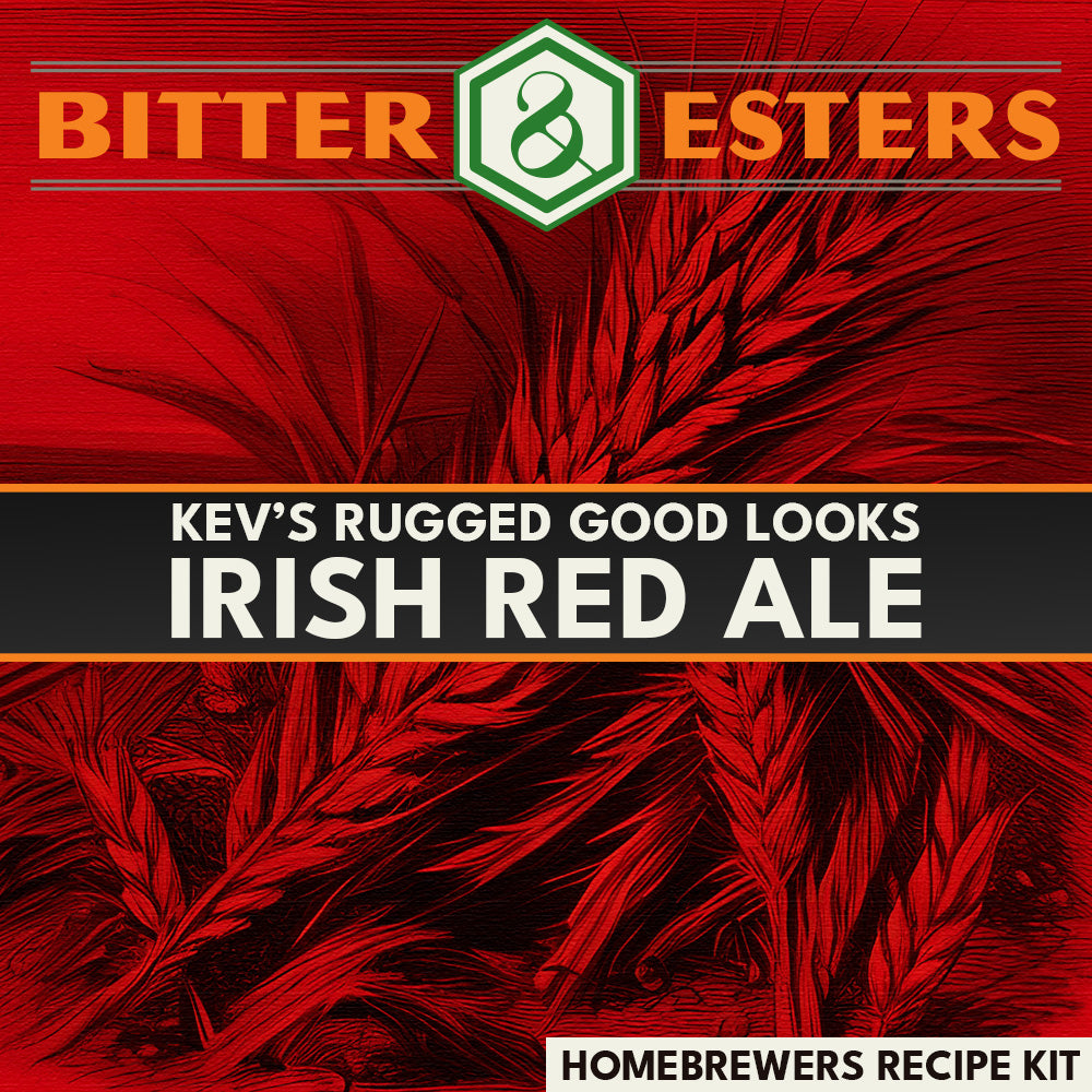 Kev's Rugged Good Looks - Irish Red Ale - Homebrewers Recipe Kit