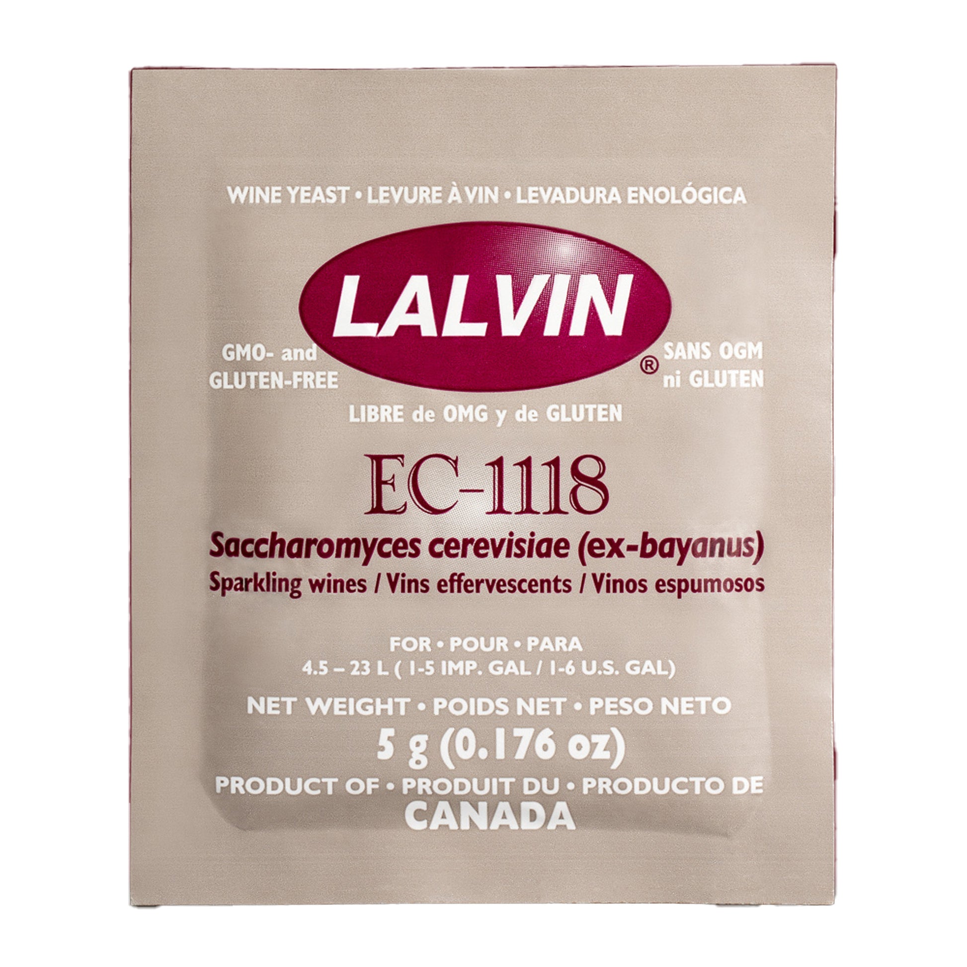 EC-1118 Lalvin Active Dry Yeast