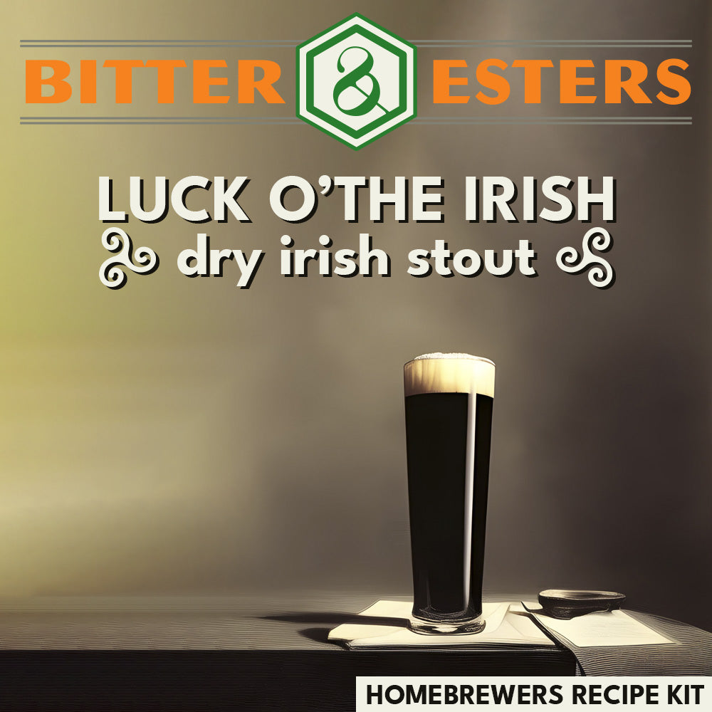 Luck O'The Irish Dry Stout - Homebrewers Recipe Kit