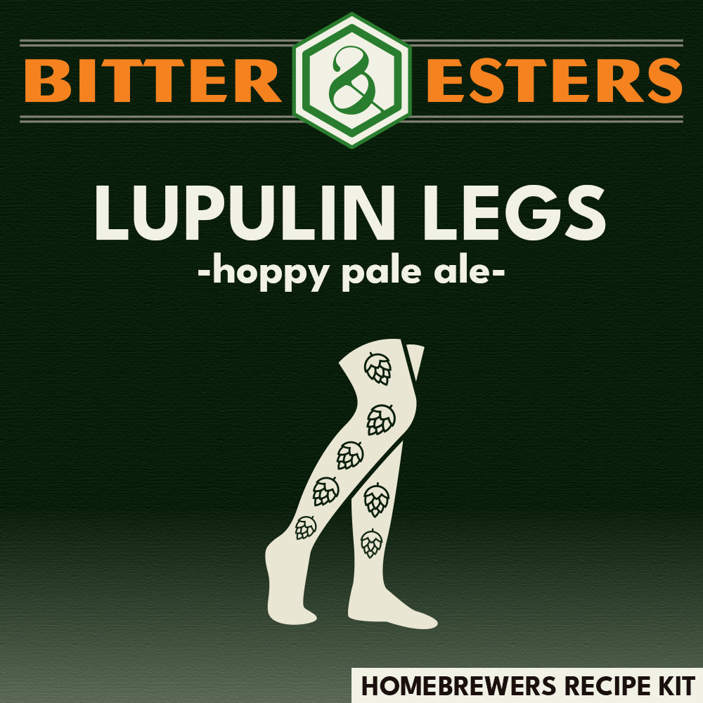 Lupulin Legs - Hoppy Pale Ale - Homebrewers Recipe Kit