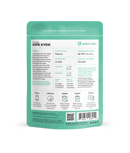 Espe Kveik Ale - Omega Yeast OYL-090-Yeast