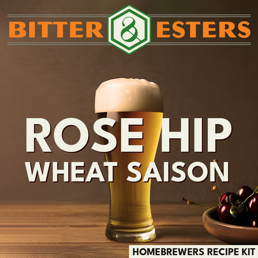 Rose Hip Wheat Saison - Homebrewers Recipe Kit