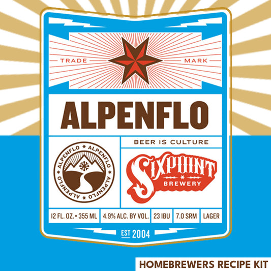 Sixpoint Brewery Alpenflo - Homebrewers Recipe Kit