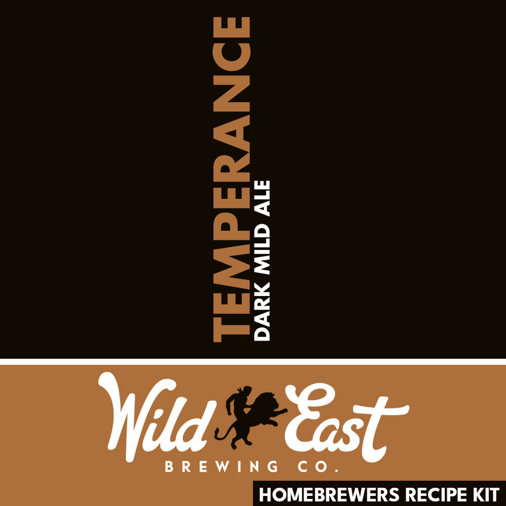 Temperance Dark Mild Ale from Wild East Brewing Co. - Homebrewers Recipe Kit