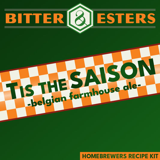 Tis The Saison - Belgian Farmhouse Ale - Homebrewers Recipe Kit
