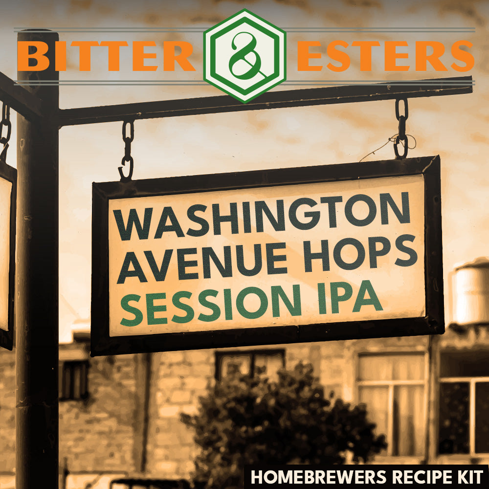 Washington Avenue Hops Session IPA - Homebrewers Recipe Kit