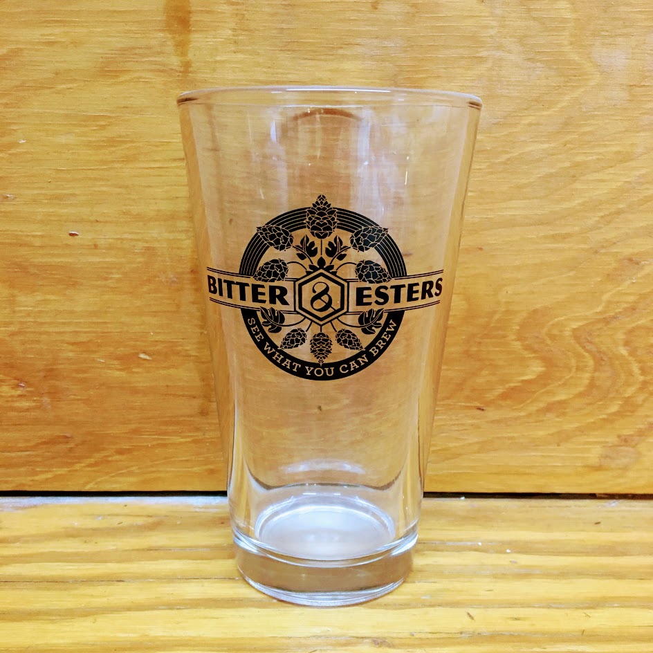 Bitter & Esters Pint Glass-Beer Glass