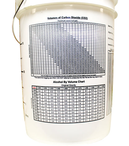 6.5 Gallon Bucket (Pre-Drilled 1" Hole)-Bucket